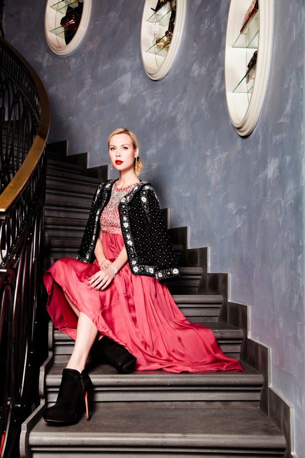 Manoush Dress and Baldini shoes